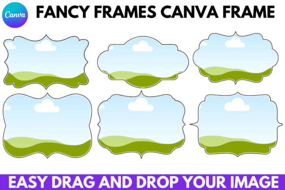 Download Fancy Frames Canva Frame Modern Luxury - Frames canva Collection
