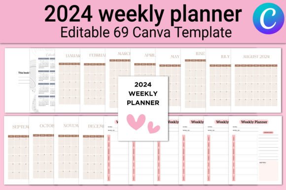 Download 2024 Weekly Planner - 2024 weekly planner Collection